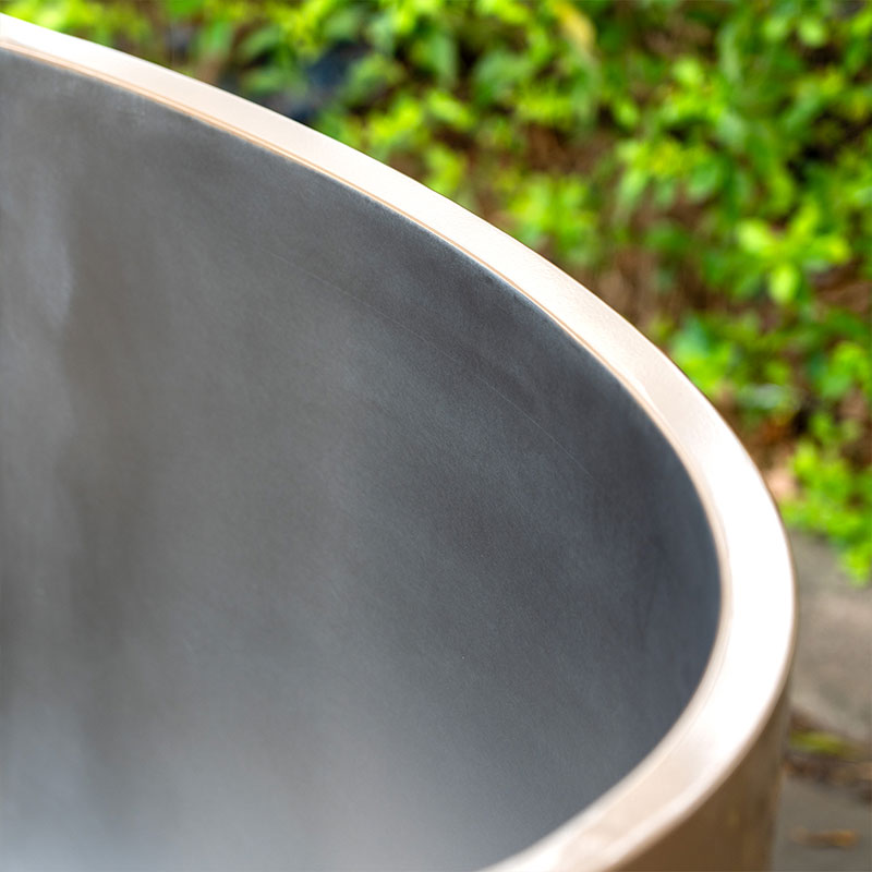 Champagne Gold Full 304 rozsdamentes acél hideg merülőkád