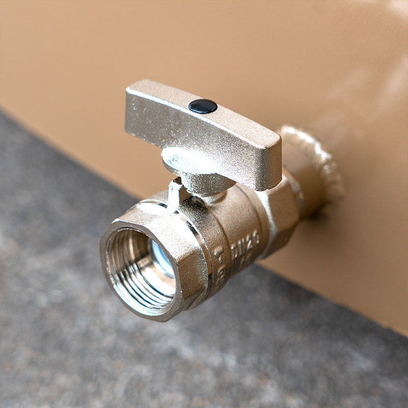 Champagne Gold Full 304 rozsdamentes acél hideg merülőkád