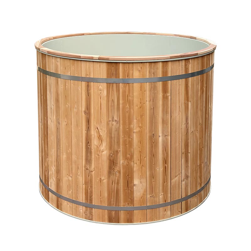 Mélymerítési méretű hideg kád 304-es rozsdamentes acél béléssel