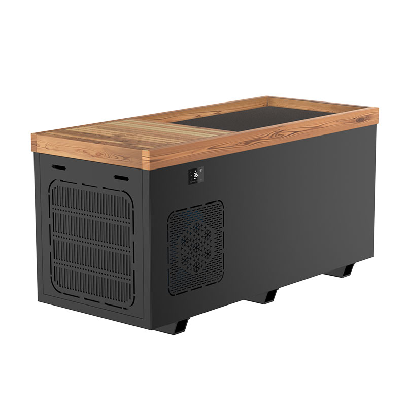 Rozsdamentes acél hideg merülőkád Rozsdamentes acél hideg merülőkád